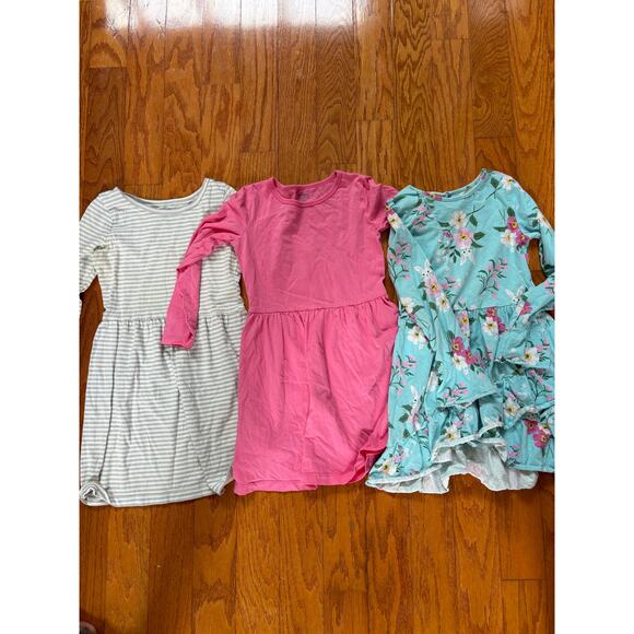Girls 6/6X Dress Bundle (3 pcs) Carter’s Long Sleeve - Picture 3 of 4